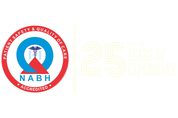 nabh  25 years badge